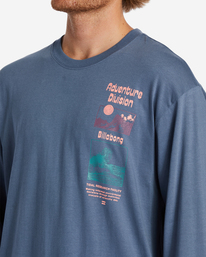 6 Tidal Research - Longsleeve für Männer Blau ABYZT01991 Billabong