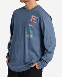 5 Tidal Research - Longsleeve für Männer Blau ABYZT01991 Billabong