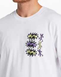 4 Surround - Longsleeve für Männer Weiss ABYZT02000 Billabong