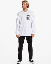 1 Surround - Longsleeve für Männer Weiss ABYZT02000 Billabong
