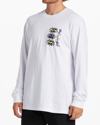 3 Surround - Longsleeve für Männer Weiss ABYZT02000 Billabong