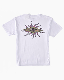 5 Sun Warp - T-shirt para Homem Branco ABYZT02004 Billabong