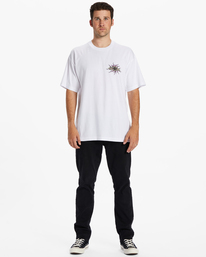 1 Sun Warp - T-shirt para Homem Branco ABYZT02004 Billabong