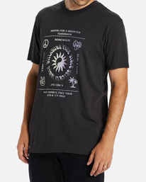 1 Trippin Short Sleeve T-Shirt Grey ABYZT02022 Billabong