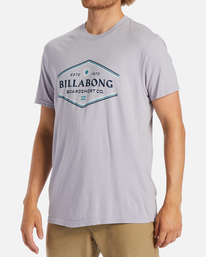 1 Walled Short Sleeve T-Shirt Grey ABYZT02025 Billabong