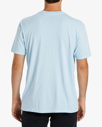 billabong, Exit Arch Short Sleeve T-Shirt, COASTAL BLUE (cbu) EXIT ARCH SS ABYZT02026