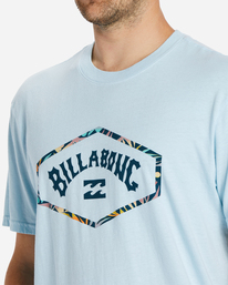 3 Exit Arch Short Sleeve T-Shirt Blue ABYZT02026 Billabong