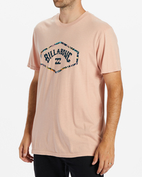 1 Exit Arch Short Sleeve T-Shirt Pink ABYZT02026 Billabong