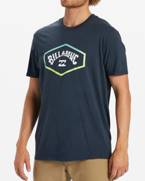 1 Exit Arch Short Sleeve T-Shirt Blue ABYZT02026 Billabong