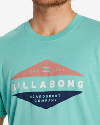 3 Level Short Sleeve T-Shirt Green ABYZT02027 Billabong