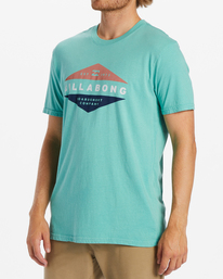 1 Level Short Sleeve T-Shirt Green ABYZT02027 Billabong