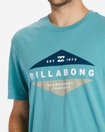 3 Level Short Sleeve T-Shirt Blue ABYZT02027 Billabong