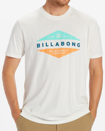 billabong, Level Short Sleeve T-Shirt, OFF WHITE (ofw) LEVEL SS ABYZT02027