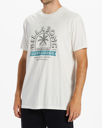 1 Goods Short Sleeve T-Shirt White ABYZT02029 Billabong