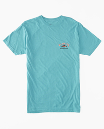 1 Flamingo Arch T-Shirt Green ABYZT02036 Billabong