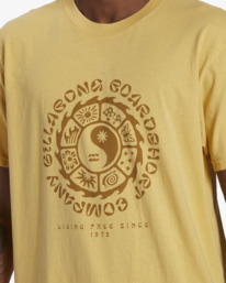 3 Connection Short Sleeve T-Shirt Yellow ABYZT02047 Billabong