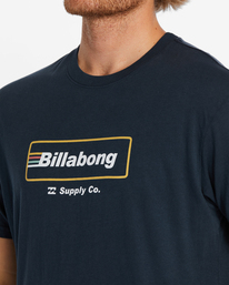 3 Walled II Short Sleeve T-Shirt Blue ABYZT02052 Billabong