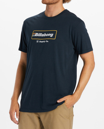 1 Walled II Short Sleeve T-Shirt Blue ABYZT02052 Billabong