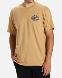 4 Erica Zeledón Protectores - T-shirt pour Homme Jaune ABYZT02057 Billabong