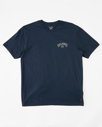 6 Arch Fill Short Sleeve T-Shirt Blue ABYZT02192 Billabong