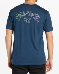 2 Arch Fill Short Sleeve T-Shirt Blue ABYZT02192 Billabong
