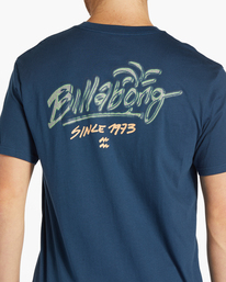 4 Lounge Short Sleeve T-Shirt Blue ABYZT02198 Billabong