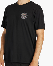 4 Rotor Short Sleeve T-Shirt Black ABYZT02199 Billabong