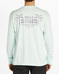 2 Lounge Long Sleeve T-Shirt Blue ABYZT02206 Billabong