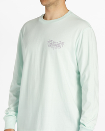 3 Lounge Long Sleeve T-Shirt Blue ABYZT02206 Billabong