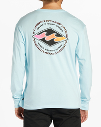 2 Rotor Diamond - Longsleeve für Männer Blau ABYZT02207 Billabong