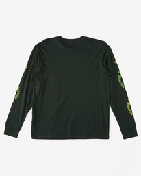 5 Snaking Arches Long Sleeve T-Shirt Green ABYZT02208 Billabong