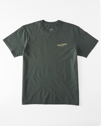7 Austral Short Sleeve Wave Washed T-Shirt Green ABYZT02209 Billabong