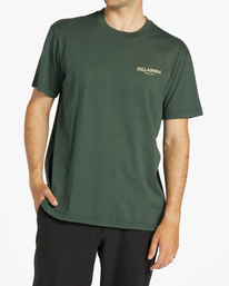 1 Austral Short Sleeve Wave Washed T-Shirt Green ABYZT02209 Billabong