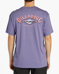 3 A/DIV Arch - T-Shirt for Men Purple ABYZT02217 Billabong