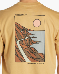 4 Gateway - Camiseta para Hombre Amarillo ABYZT02218 Billabong