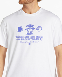 4 Research T-Shirt White ABYZT02221 Billabong