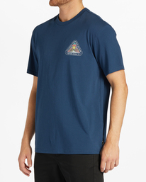 1 Rockies Short Sleeve T-Shirt Blue ABYZT02222 Billabong