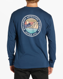 2 Rockies Long Sleeve T-Shirt Blue ABYZT02223 Billabong
