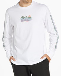 0 Stretch Long Sleeve T-Shirt White ABYZT02225 Billabong