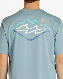 4 Summit - T-Shirt für Männer Blau ABYZT02226 Billabong
