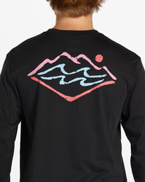 4 Summit - Longsleeve für Männer Schwarz ABYZT02227 Billabong