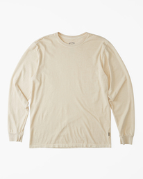 5 Essential Wave Washed Long Sleeve T-Shirt Brown ABYZT02244 Billabong