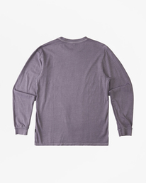 5 Essential Wave Washed Long Sleeve T-Shirt Purple ABYZT02244 Billabong