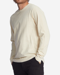 3 Essential Wave Washed Long Sleeve T-Shirt Brown ABYZT02244 Billabong