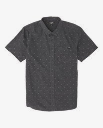 0 All Day Jacquard Chemise manches courtes pour Garçon  B5073BSJ Billabong