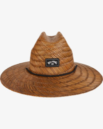 3 Boy's Tides Lifeguard Hat Brown BAHW1BTI Billabong