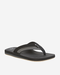 1 Boy's All Day Impact Sandals Black BFOT1BAD Billabong