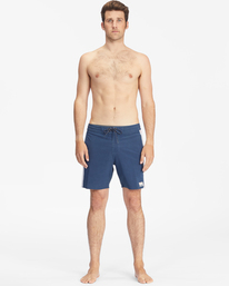 3 D Bah 17" - Boardshorts für Männer Blau C1BS52BIP2 Billabong
