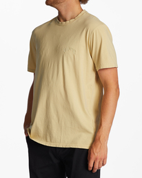 3 Mesa Wavewash - T-shirt manches courtes pour Homme Jaune C1JE25BIP2 Billabong