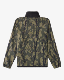 3 Windswell Anorak 2022 - Chaqueta Cortavientos Ligera para Hombre Verde C1JK16BIP2 Billabong